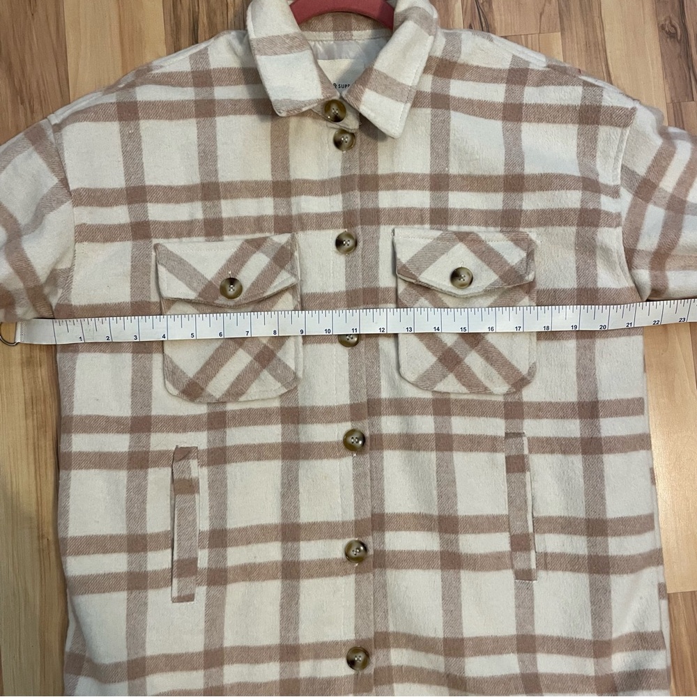 Thread & Supply Plaid Shacket - Picture 5 of 6